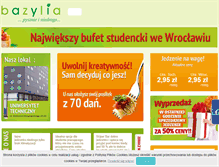 Tablet Screenshot of bazyliabar.pl